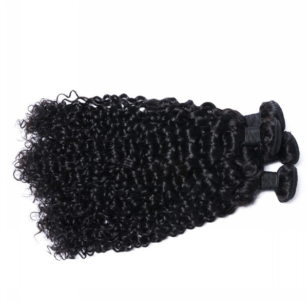 Brazilian Human Hair Bundles Virgin Top Quality Good Value Curly Weaves   LM095